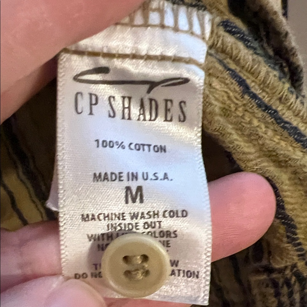 🤞 M GUC Free People x CP Shades crazy soft Plaid Button Down Shirt with POCKETS! - Picture 3 of 10